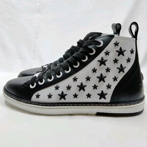 Jimmy Choo Enamel Stars Sneakers with Dust Bags One For Each Shoe, No Box